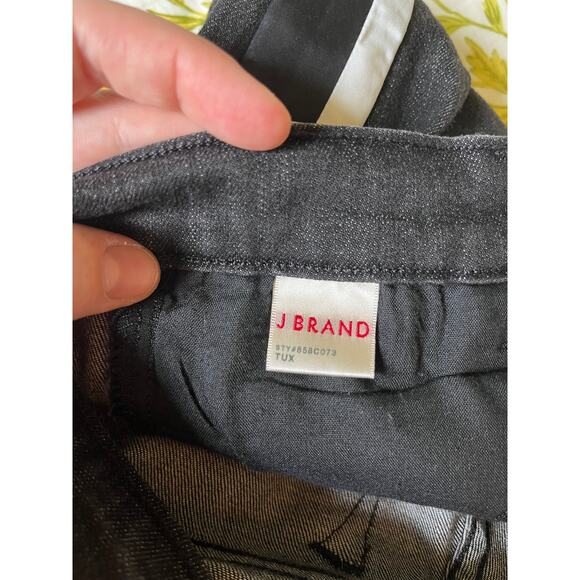 J Brand Black Tux Tuxedo Skinny Jeans - Picture 6 of 8